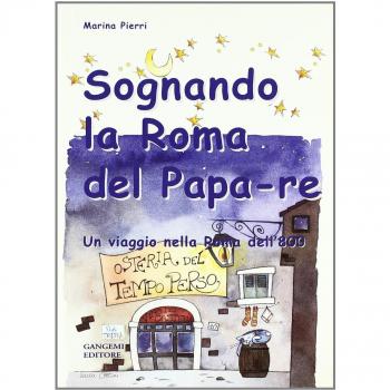 Sueños de Roma del Papa Re (Junior) - Almohada para niños con diseño inspirado en la ciudad eterna