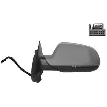Espejo retrovisor VAN WEZEL 0338805 - Espejo lateral, eléctrico, con calefacción, sin luz de señalización, para vehículos específicos