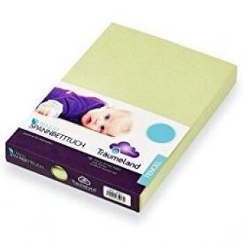Träumeland TT04051 - Ropa de cama para cunas sábanas, color verde