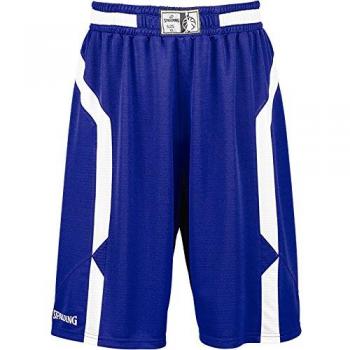 Spalding Offense Pantalones Cortos, Hombre, Azul