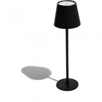 Lámpara de Mesa Muitomas LED Táctil Ajustable, Carga USB-C, Batería 1800 mAh, Color Negro