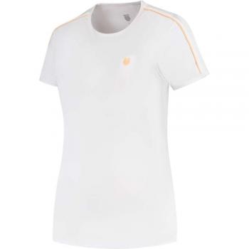 K-Swiss Hypercourt Crew 3 Camiseta De Manga Corta Mujeres Blanco - XL