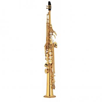 Yamaha YSS-475II Bb Soprano Saxophone with Gold Lacquer Finish