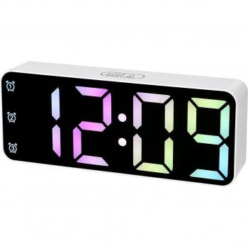 Reloj despertador Inves HX-2123 Colorful Blanco