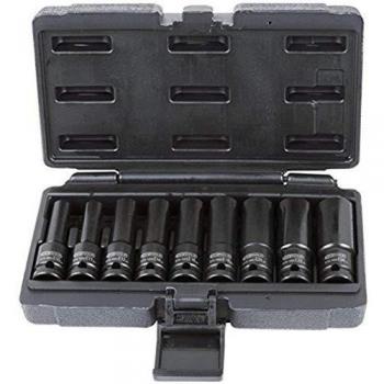 KS Tools 515.1050 - Toma de Impacto establecer ETX, 9pcs, 1/2, E10-E24