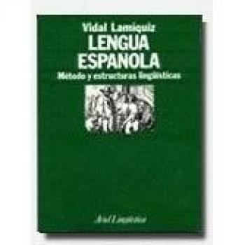 Lengua española: Método y estructuras lingüísticas