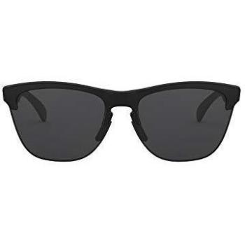 Oakley Men's FROGSKINS LITE 937401 Sunglasses, Matte Black/Grey, 63