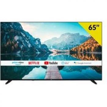 Televisor Smart TV JVC 65 Ultra HD 4K LT-65VU3300 Diseño Frameless Color Negro