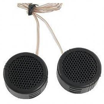500W 97dB Domo Tweeters Negro 2 Piezas Para Coche Sistema de Audio