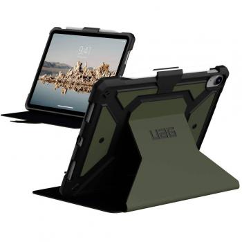 Funda UAG Metropolis SE para iPad 10.9 (2022) - Folio Resistente en Color Verde Oliva
