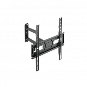 TooQ LP7843TN-B Soporte de Pared Giratorio e Inclinable para TV 32-55, VESA Máximo 400x400, Carga Máxima 35 kg, Negro