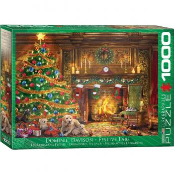 Eurographics 1000-Piece Puzzle Festive Labs by Dominic Davison