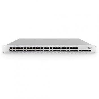 Cisco Meraki MS210-48-HW Managed L3 Gigabit Ethernet Network Switch 48x 10/100/1000 Mbps Ports 1U Silver