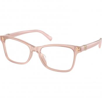 Ralph Lauren RL6233U Ajuste Asiático 6053 Gafas Recetadas para Mujer Rosas