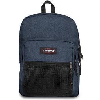Eastpak Pinnacle Mochila Tipo Casual, Diseño Double Denim, 38 Litros, Color Azul