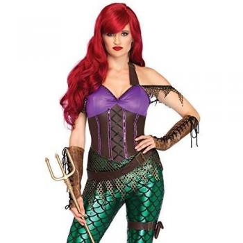 Leg Avenue Rebel Mermaid Mujer, Multicolor, Medium