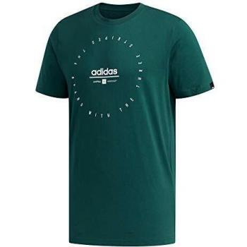 adidas M Adi CLK T Camiseta, Hombre, veruni/Blanco, XS