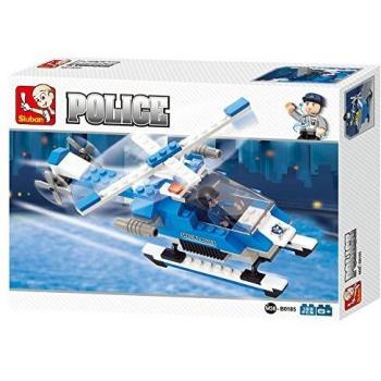 Sluban CONSTRUCCIÓN DE Juego - Serie DE POLICÍA - POLICÍA HELICÓPTERO M38-B0185