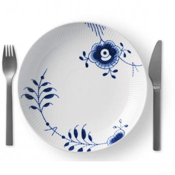 Plato hondo Blue Fluted mega 3 25 cm