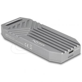 Carcasa Externa Delock M.2 NVMe SSD USB 40 Gbps - Sin Herramientas