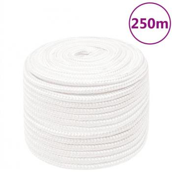 Cuerda de navegación completamente blanca 14 mm 250 m Polipropileno