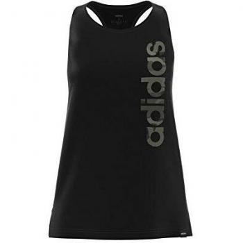 adidas W Boxed Camo Tk Camiseta sin Mangas, Mujer, Black/Legacy Green, 2XS