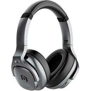 Mobvoi M700 Auriculares híbridos Activos con cancelación de Ruido, Auriculares inalámbricos Bluetooth con micrófono, Tiempo de reproducción 30H, Auriculares Suaves para Viajar, hogar