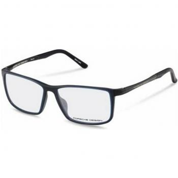 Porsche Design P8328 C Men's Eyeglasses Blue Size 56 - Frame Only, Blue Light Block Available