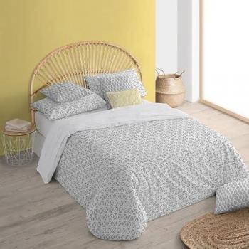 Funda Nórdica Latur Multicolor 100% Algodón 175 Hilos 260 x 240 cm con Botones para Cama de 180