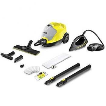 Kärcher SC 4 EasyFix Iron - Limpiadora de vapor con boquilla para suelos y plancha de vapor a presión 1.512-461.0