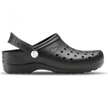 Zuecos Sanitarios Flotantes Gruyere Feliz Caminar - Negro