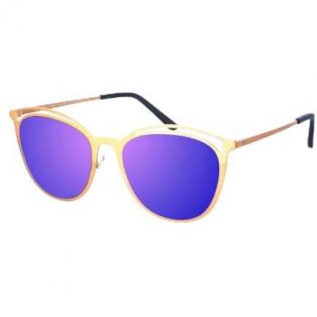 Gafas de sol ovaladas de metal Clarinha para mujer en color violeta, talla única