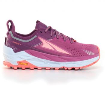 Altra Olympus 5 Women's Trail Running Shoes - Purple/Orange, Size 8.5 US