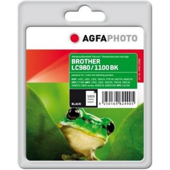 Agfaphoto APB1100BD - Cartucho de tóner Adecuado para MFC6490CW, Color Negro