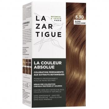 Lazartigue La Couleur Absolue Vegan Ammonia-Free Permanent Hair Dye 6.30 Golden Dark Blonde