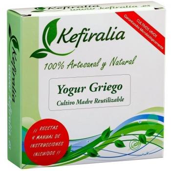 Fermento de Yogur Griego (Reusable de forma ilimitada) + Instrucciones + Recetas + Ayuda y asesoramiento en español - KEFIRALIA®