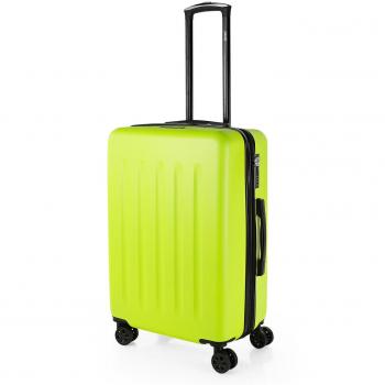 Maleta Mediana Skpat de Viaje 4 Ruedas, Material ABS Resistente y Ligero, Tamaño 65 cm, Capacidad 20 kg, con Candado TSA