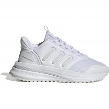 Zapatillas adidas X_PLRPHASE infantiles, color blanco puro, talla 38(2/3), diseño moderno y ligero, con parte superior de malla transpirable, plantilla cómoda, suela de goma para mejor tracción