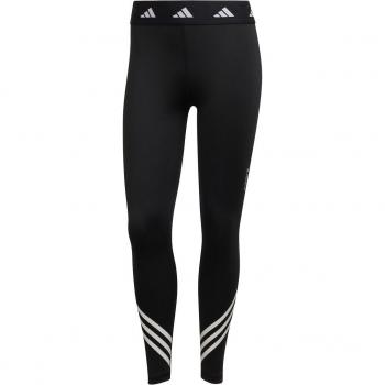 adidas Women's Tech-Fit 3 Stripes 7/8 Tight, Black, Size S