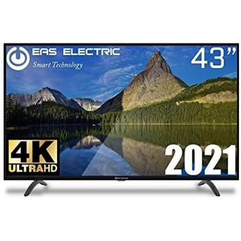 EAS ELECTRIC | E43AN90J | Televisor Negro | Televisión 43 pulgadas | Smart TV 43” | LED
