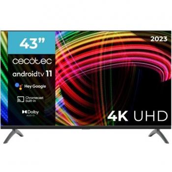 Smart TV Cecotec ALU30043 43 4K UHD LED Android 11 Wi-Fi Negro