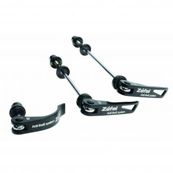 Zefal Lock N Roll Quick Release Anti-Theft Wheel Seat Clamp Set