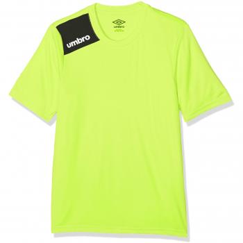 Umbro Fight Jnr Camiseta de fútbol, niño, Amarillo, 4 años