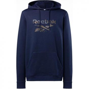 Sudadera Reebok Identity Modern Camo OTH Hombre, sudadera con capucha para hombre en color azul
