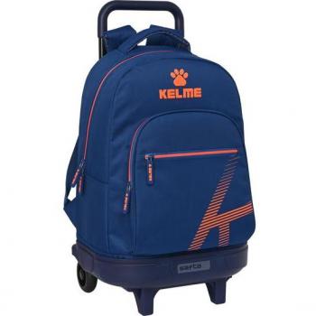 Mochila Grande con Ruedas Extraíble Kelme Navy Blue - Safta