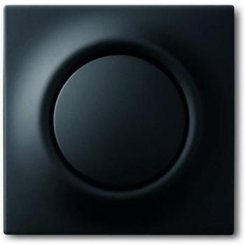 ABB Busch-Jaeger 1786-775 Black Matte Push Button Switch Cover Plate