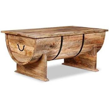 Solid Mango Wood Coffee Table