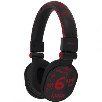Approx APPDJGR Negro, Rojo Circumaural auricular - Auriculares