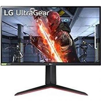 LG 27GN650 Ultragear Gaming Monitor 27 Full HD IPS 1ms HDR 10, 1920x1080, G-Sync Compatible y AMD FreeSync Premium 144Hz, HDMI 2.0