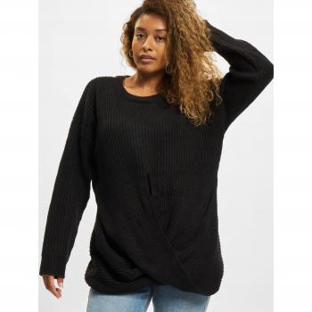 Urban Classics Women's Black Wrapped Sweatshirt